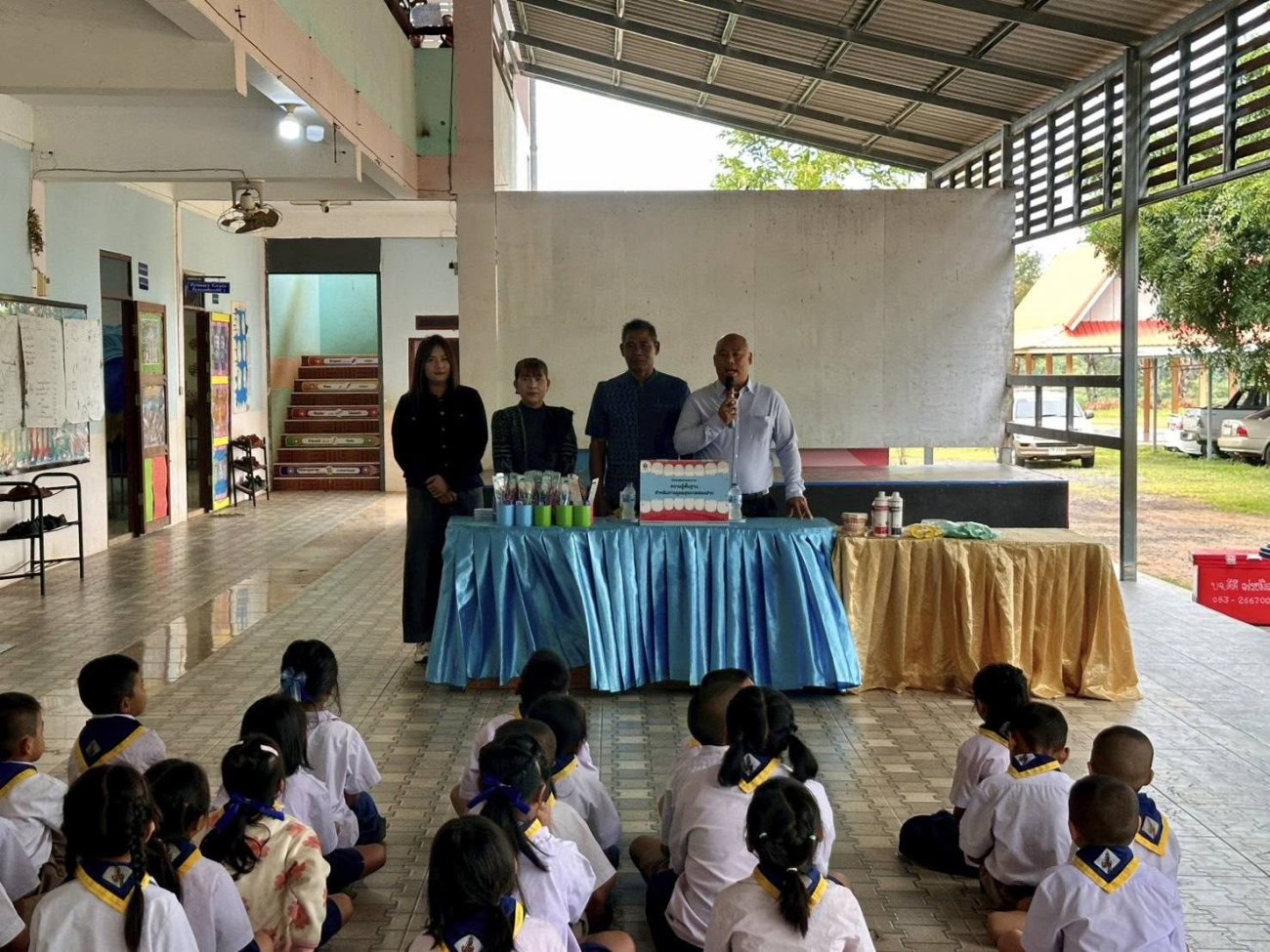 โครงการส่งเสริมทันตสุขภาพนักเรียนชั้นประถมศึกษาปีที่ 1–3  ประจำปีงบประมาณ 2569 ณ โรงเรียนบ้านหนองไผ่ใหญ่