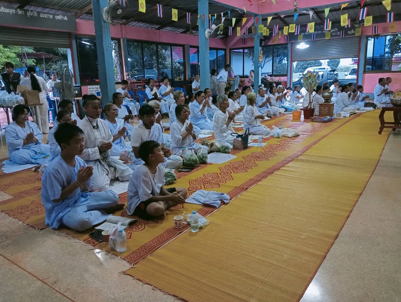 ร่วมกิจกรรม โครงการพระธรรมทูตสวดมนต์สัญจรในงานพระธรรมทูตตำบลเสิงสาง(สายที่ 6) ณ วัดบ้านหนองรังงาม ตำบลเสิงสาง อำเภอเสิงสาง จังหวัดนครราชสีมา